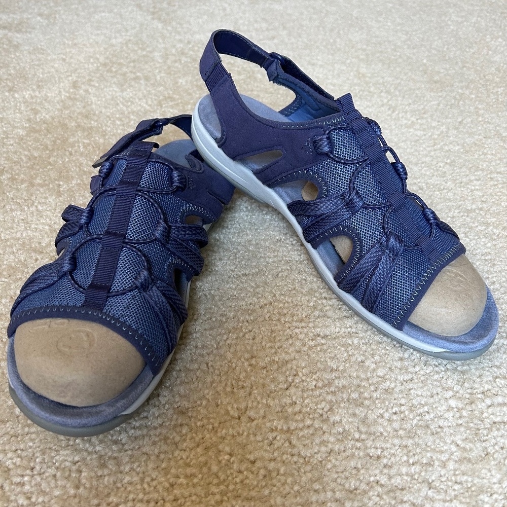 EASY SPIRIT Spark Open Toe Sport Sandal, 9.5W